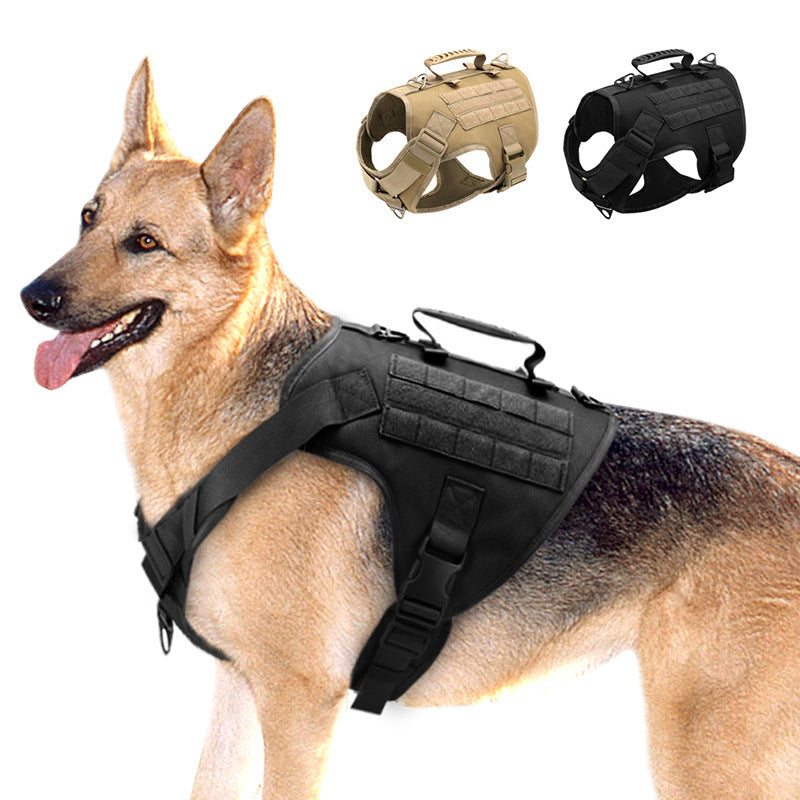 Harnais Tactique K9 pour Chien - Type Gilet